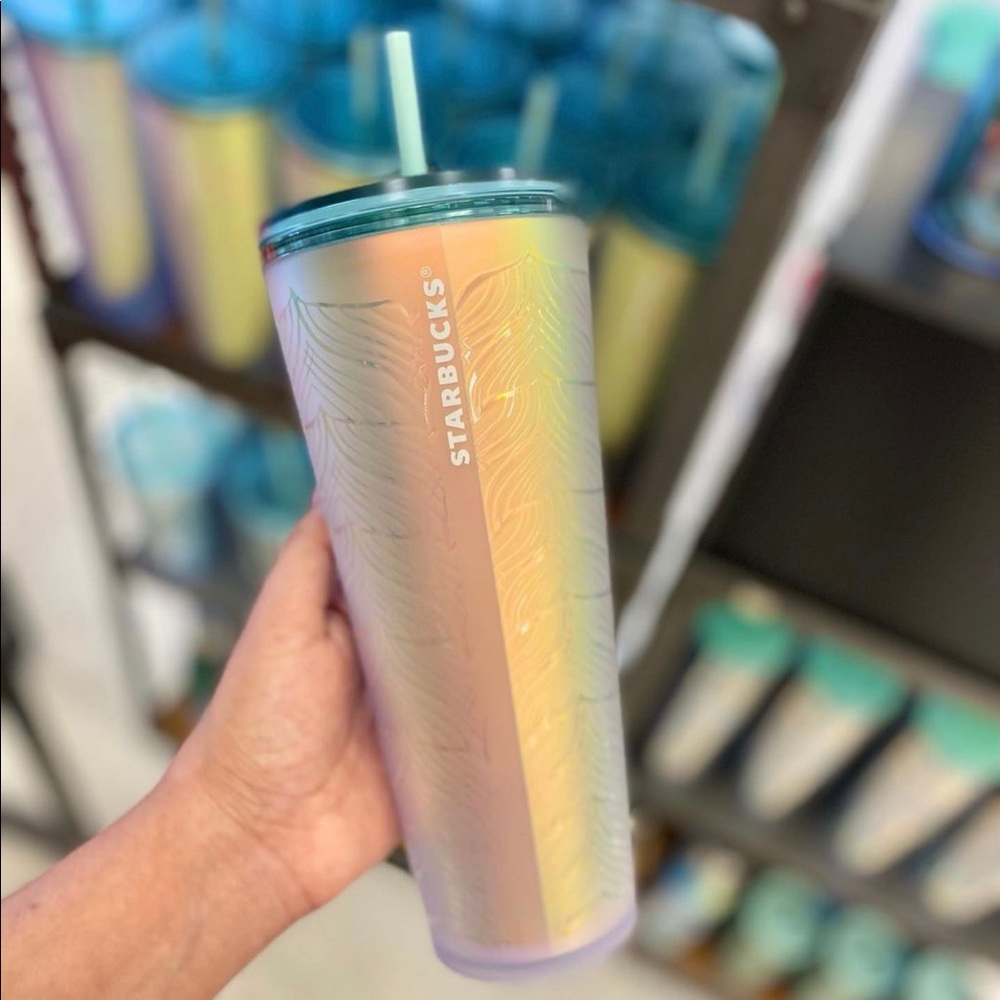 Starbucks 50th Mermaid Iridescent Tumbler Cup